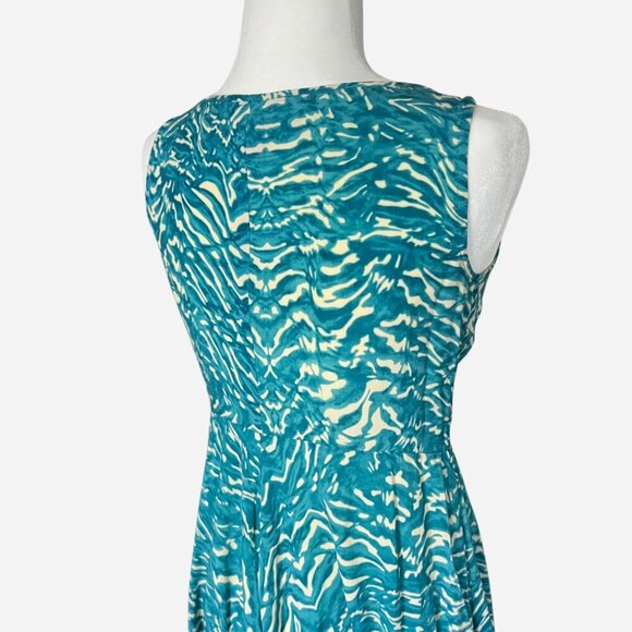 Sundance‎ Blue Boho Midi Dress A line - Picture 5 of 12